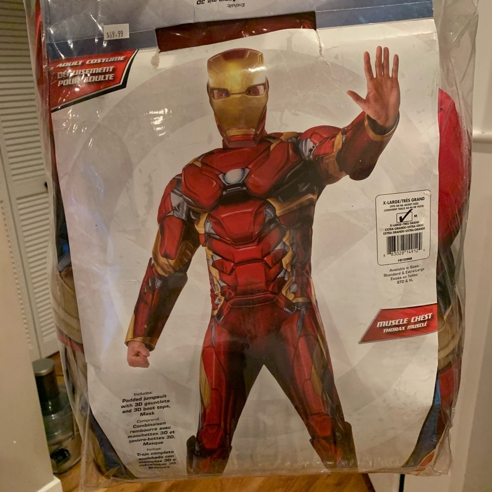 Marvel Ironman Costume HALLOWEEN COSPLAY